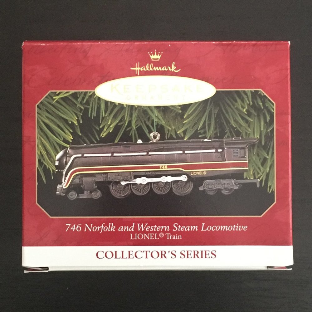 Hallmark Ornament Lionel Norfolk Locomotive